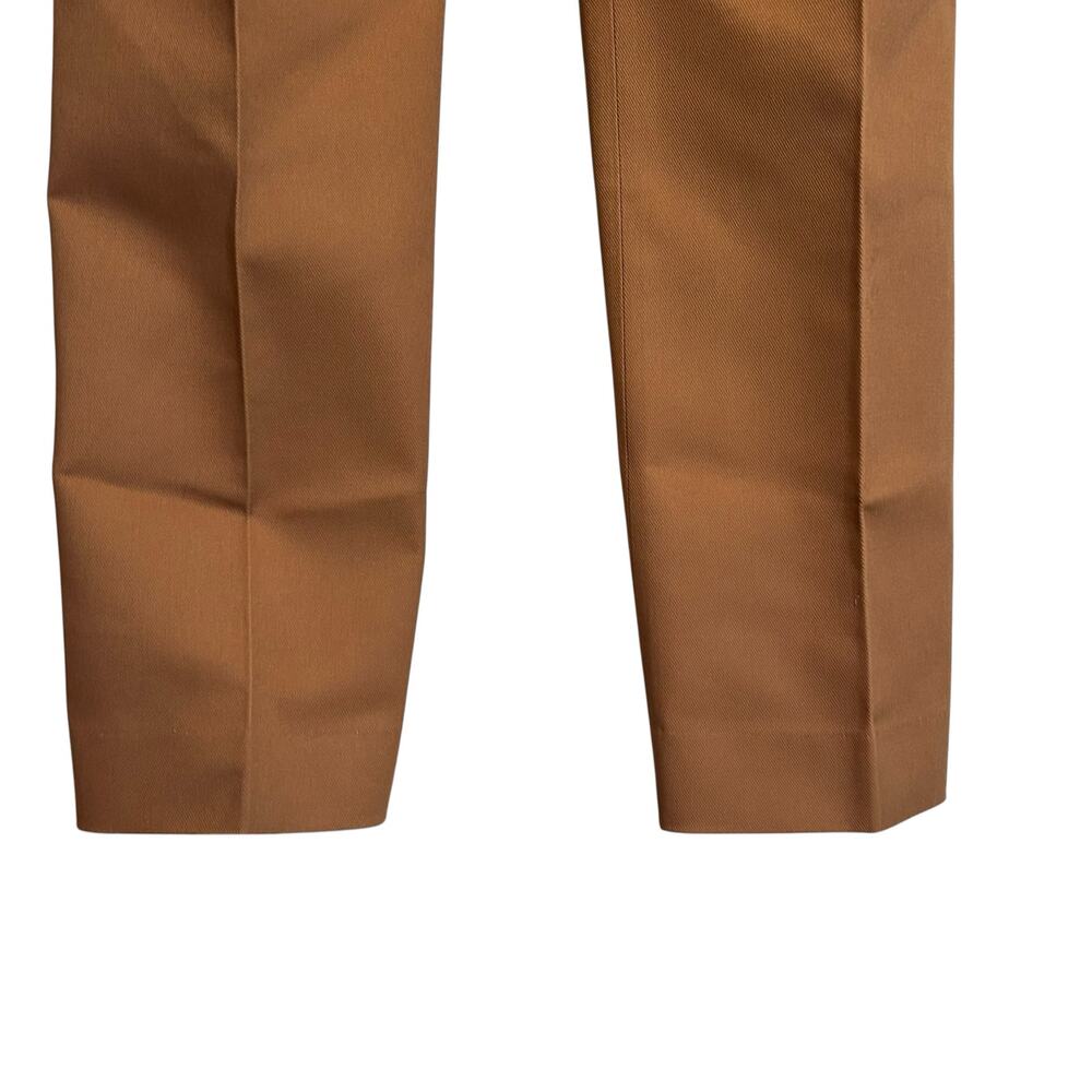 Vintage US Fish & Game Tan Pants Mens Sz 37x30 Pleated Straight Leg Uniform - Picture 12 of 15